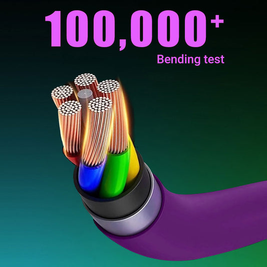 4-in-1 High-Speed Transfer Fast Charging Cable