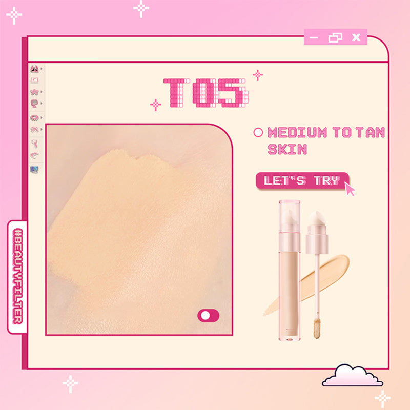 Long-Lasting Matte Sponge-Tip Concealer