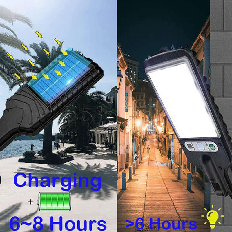 Outdoor LED Solar Lamp with Motion Sensor