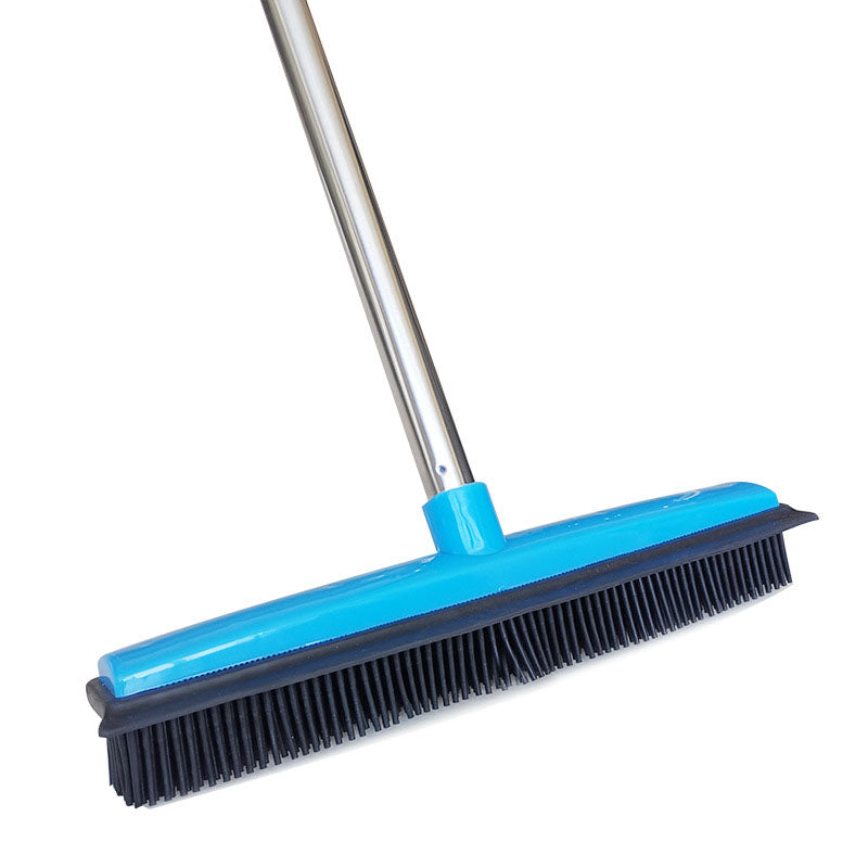 Rubber Bristle Sweeper for Dusting and Pet Hair