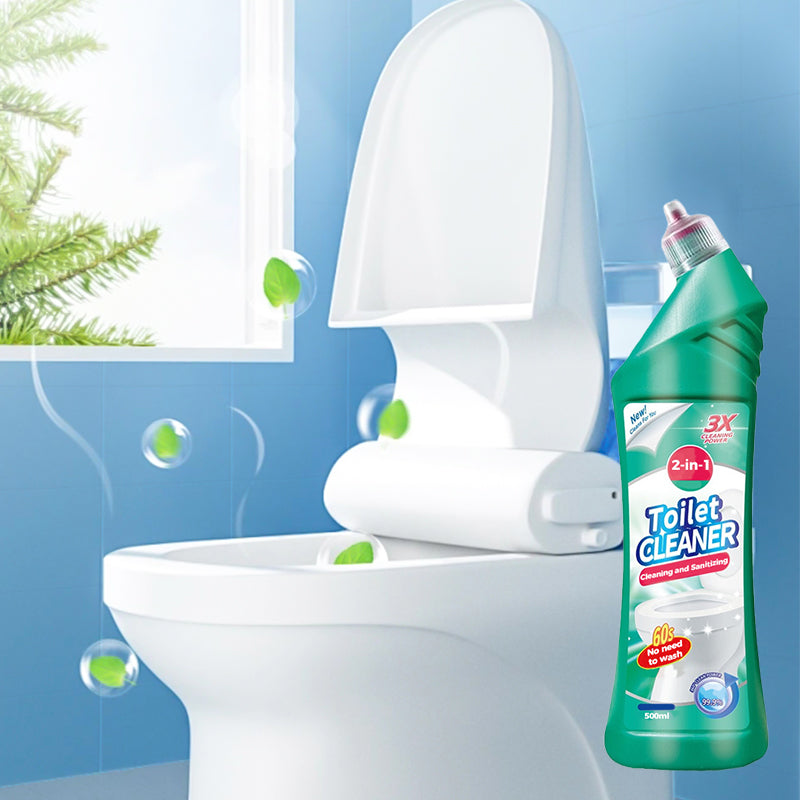 2-in-1 Scrub-Free Toilet Cleaner
