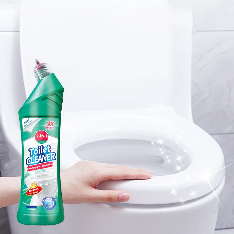 2-in-1 Scrub-Free Toilet Cleaner