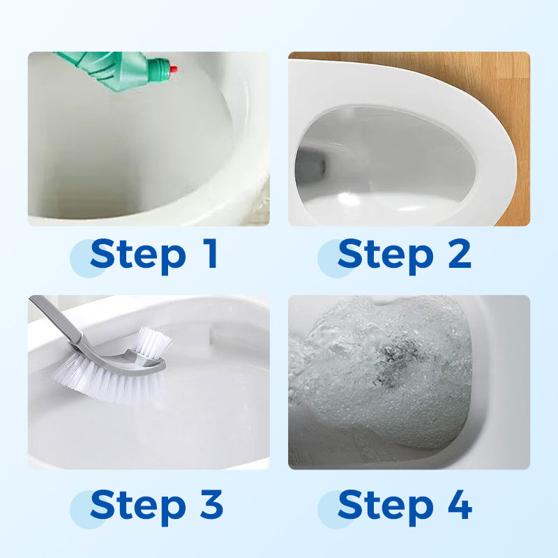 2-in-1 Scrub-Free Toilet Cleaner