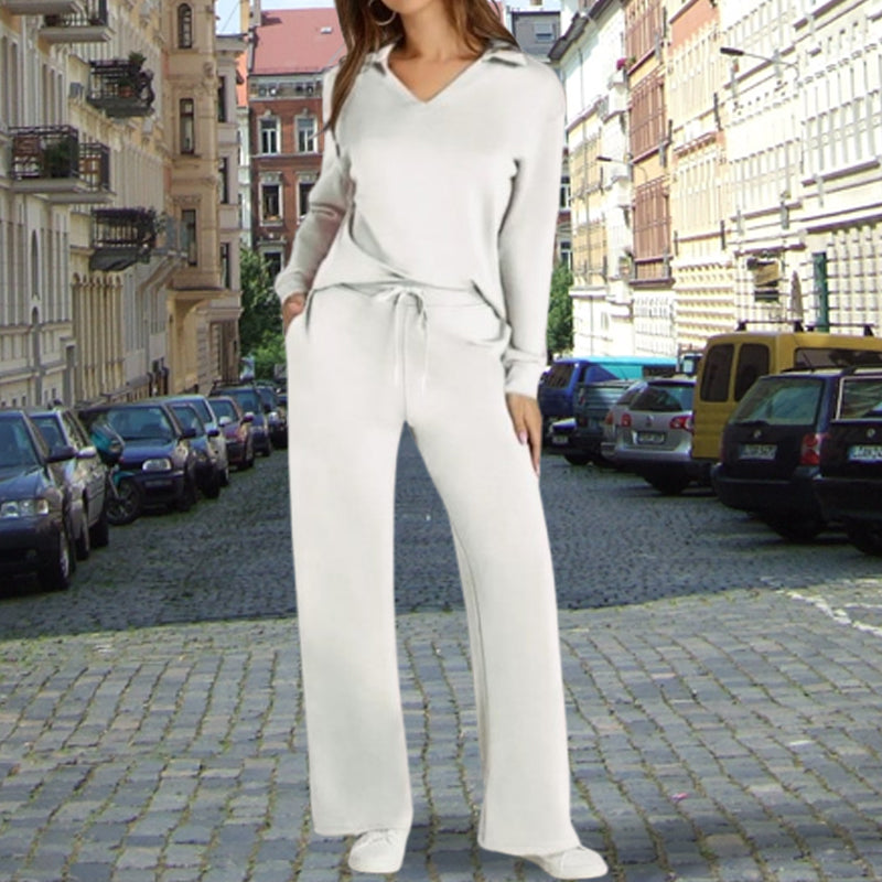 🔥2024 Hot Sale 49% OFF🔥Women’s 2 Piece Lounge Set with Long Sleeves