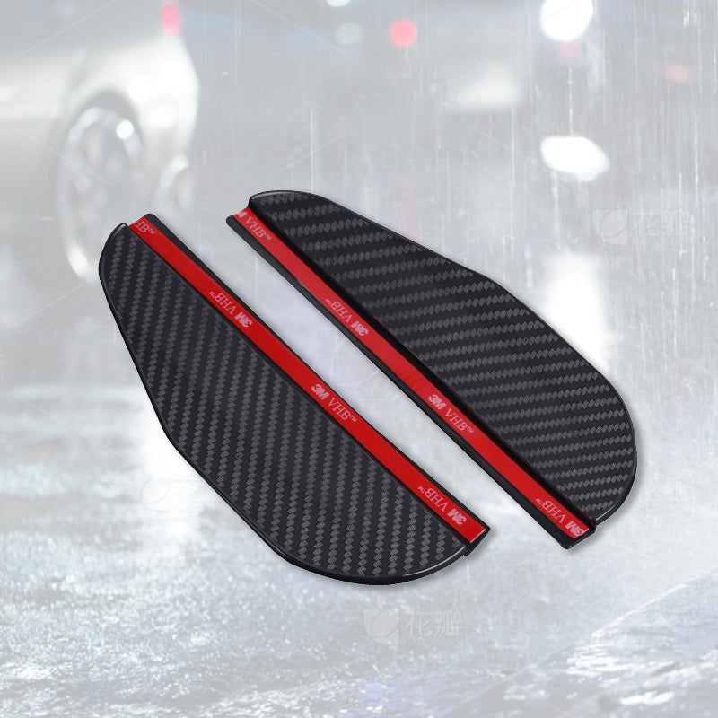 2PCS Car Side Mirror Rain Guards