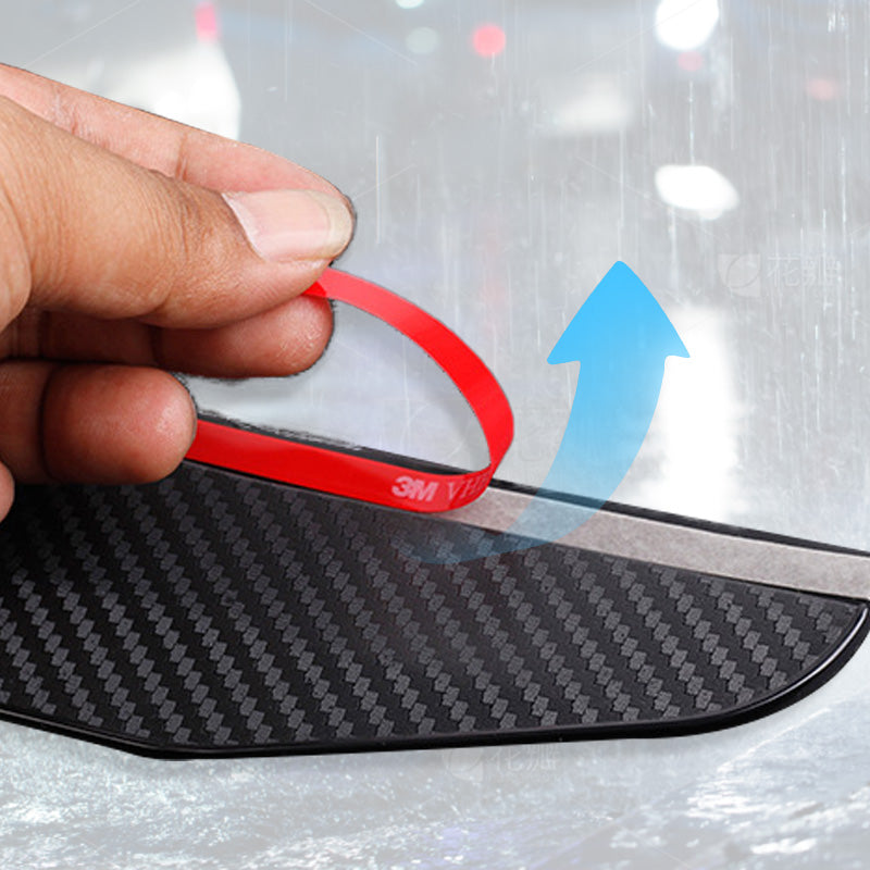 2PCS Car Side Mirror Rain Guards