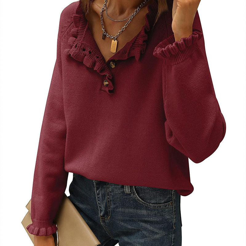 Women's Knit Pullover Sweater Tops