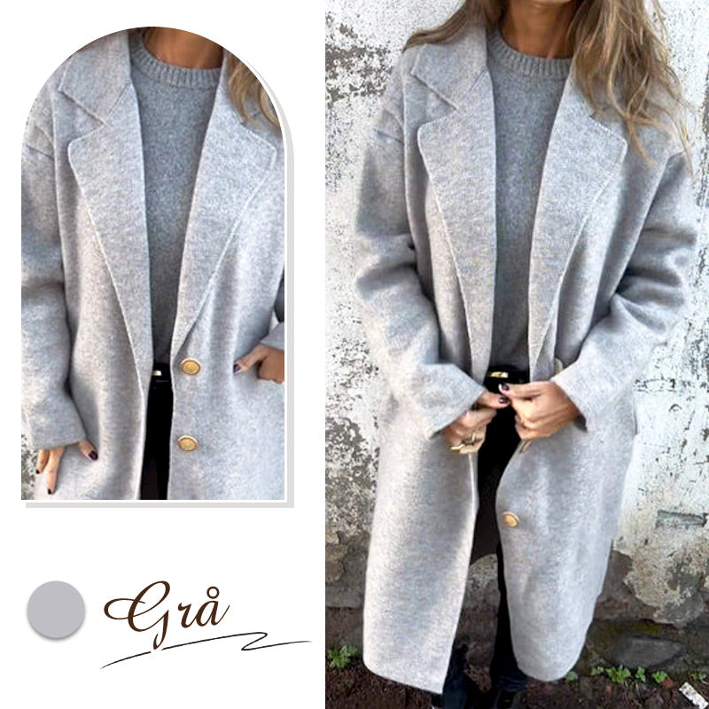 ❄️Winter Specials❄️Women's Long-sleeve Tweed Lapel Coat