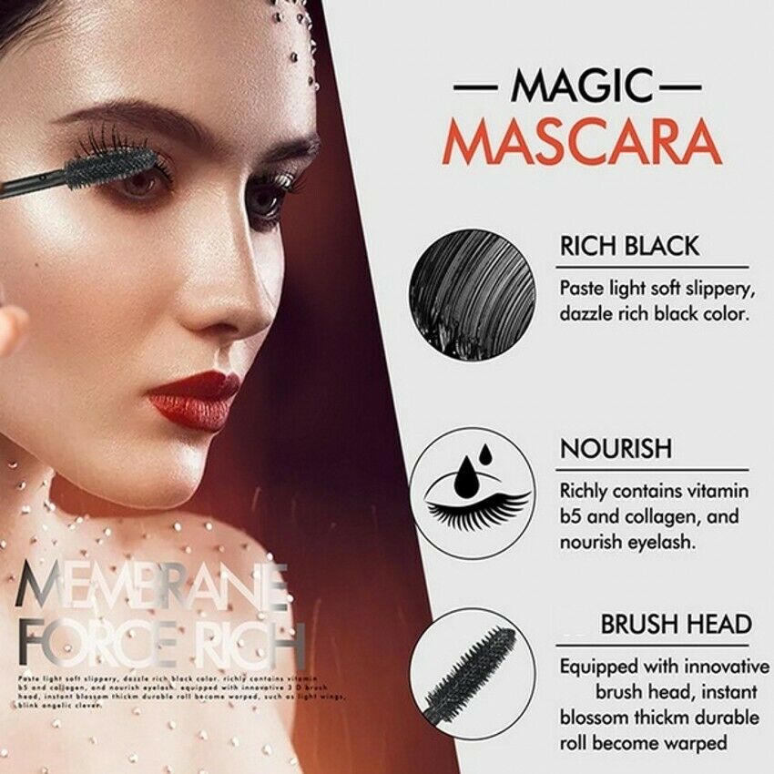 🔥Buy 1 get 1 free🔥Vattenfast Silk Fibre Thick Lengthening Mascara