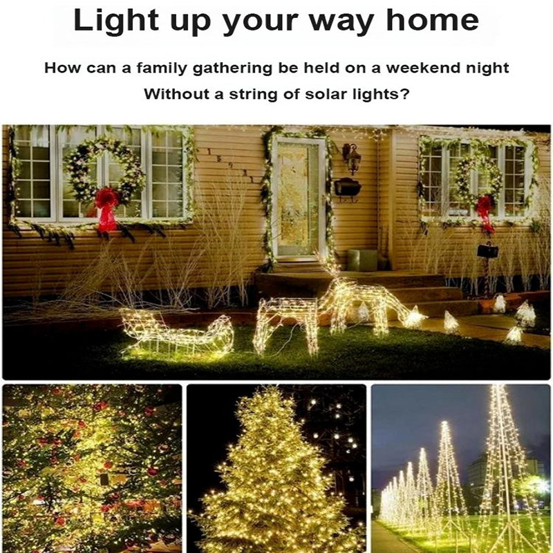 Waterproof Solar Decorative String Lights