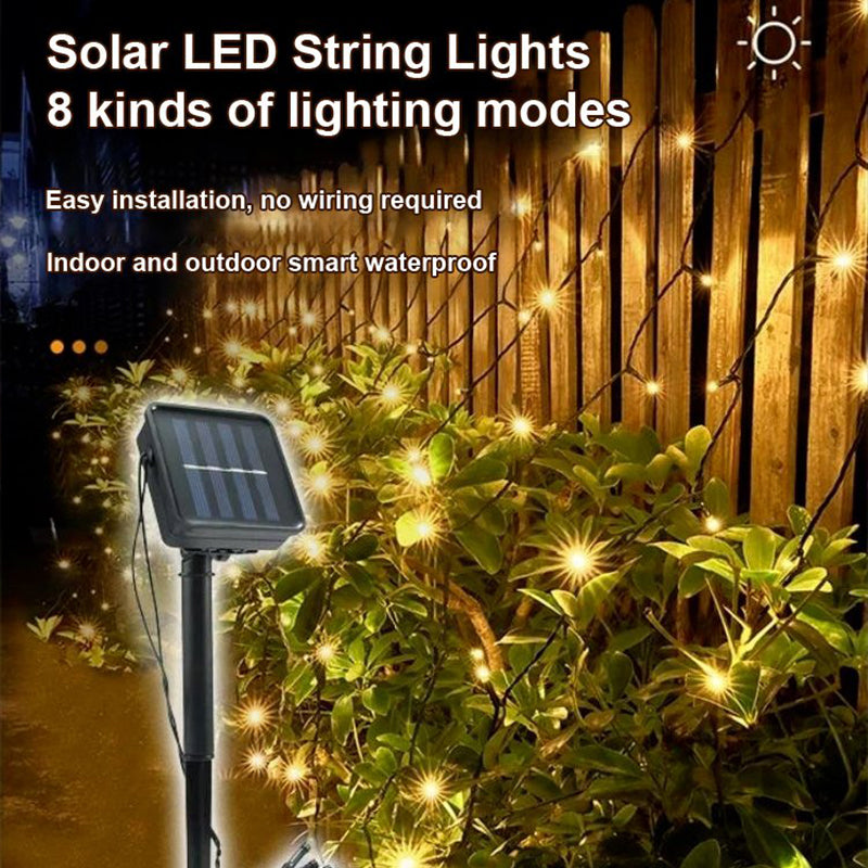 Waterproof Solar Decorative String Lights