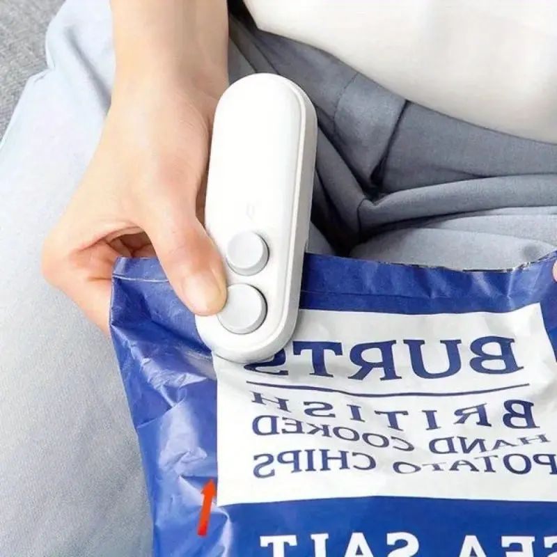 💥Limited-time offer: 50% off-2-IN-1 Mini Portable Rechargeable Bag Sealing and Cutter Machine