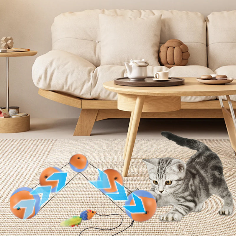 🐱🐶Self-Rolling Cat Entertainment Toy✨