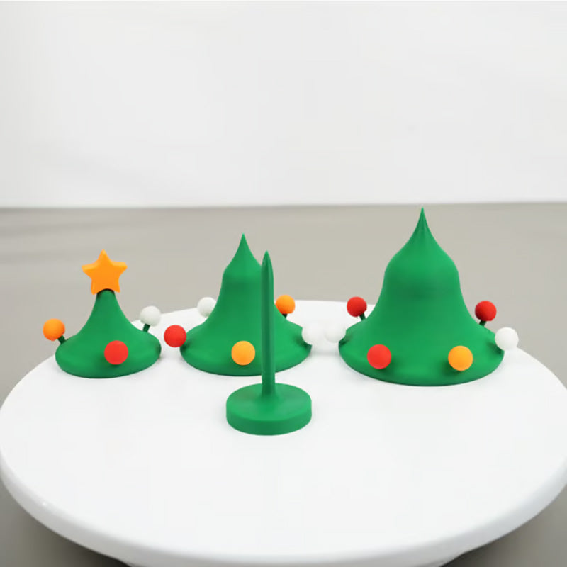 3D Printed Dancing Christmas Tree Decompression Toy