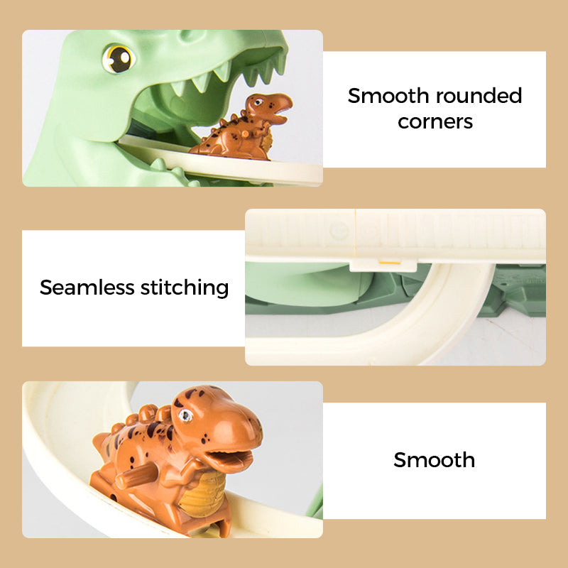 💝Gift Idea Hot sale 49% OFF-Electric Dinosaur Chase Race Track Playset🦕