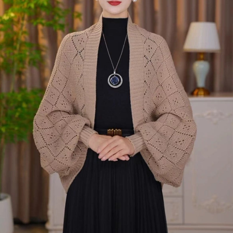 Women's Warm Shawls and Wraps with Sleeves