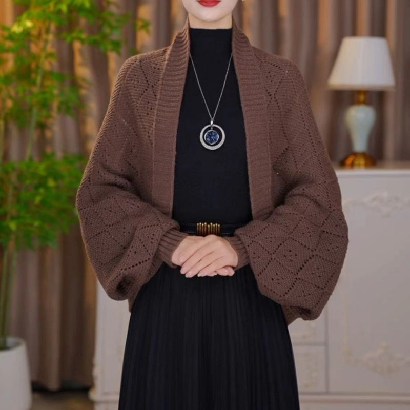 Women's Warm Shawls and Wraps with Sleeves