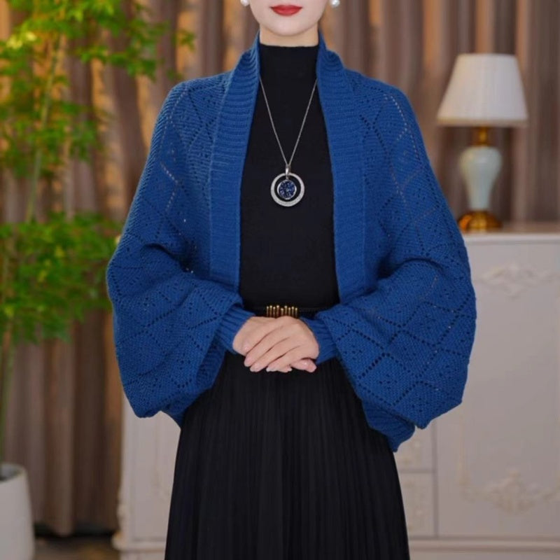 Women's Warm Shawls and Wraps with Sleeves