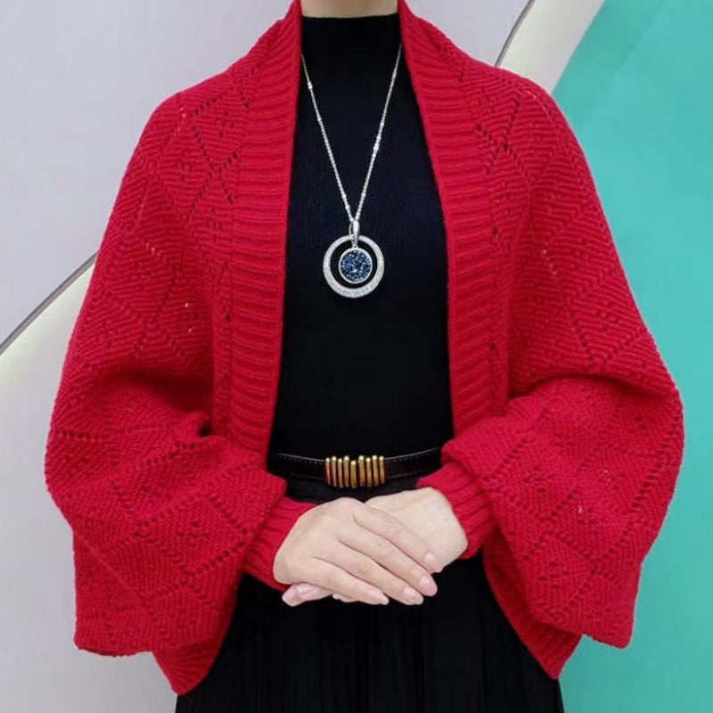 Women's Warm Shawls and Wraps with Sleeves