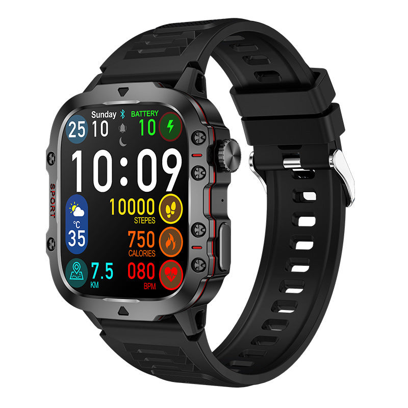 📣💧Waterproofing Ultimate Outdoor Companion⌚ Rugged Outdoor Smart Watch - 100+ Sports Modes