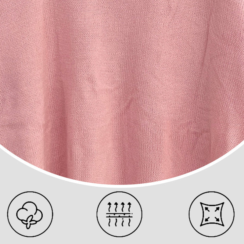 Women's Cozy Oversized Knit Sweater with Bow Pattern