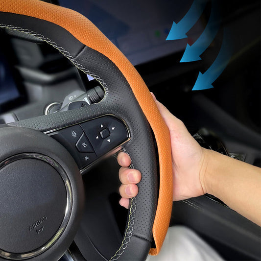 🖤Black Friday Specials:🎁 50% OFF💖Breathable Non-Slip Ultra-Thin Steering Wheel Cover