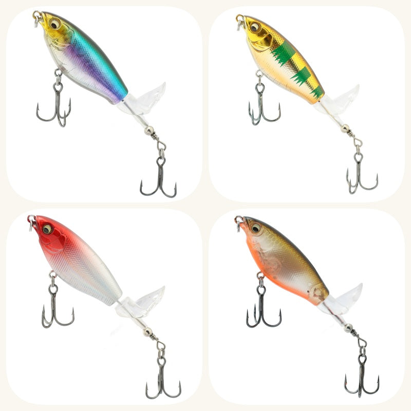 🎣🎉Last Sale 50% OFF🐠6.5g/12g propeller surface lure bionic fish hook🎣