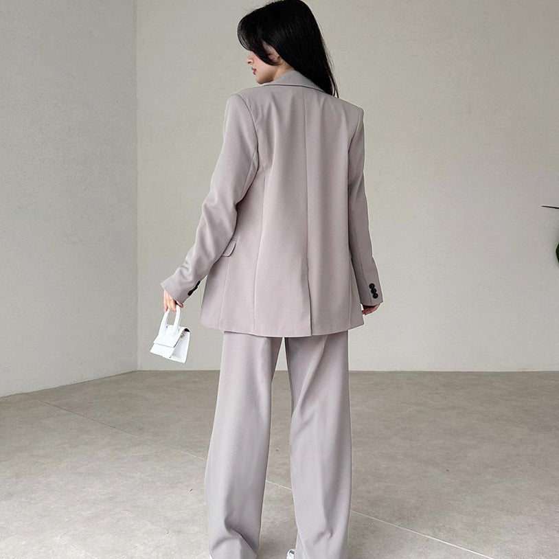 🔥HOT SALE 🔥Women's Long 2-Piece Blazer Suit Set