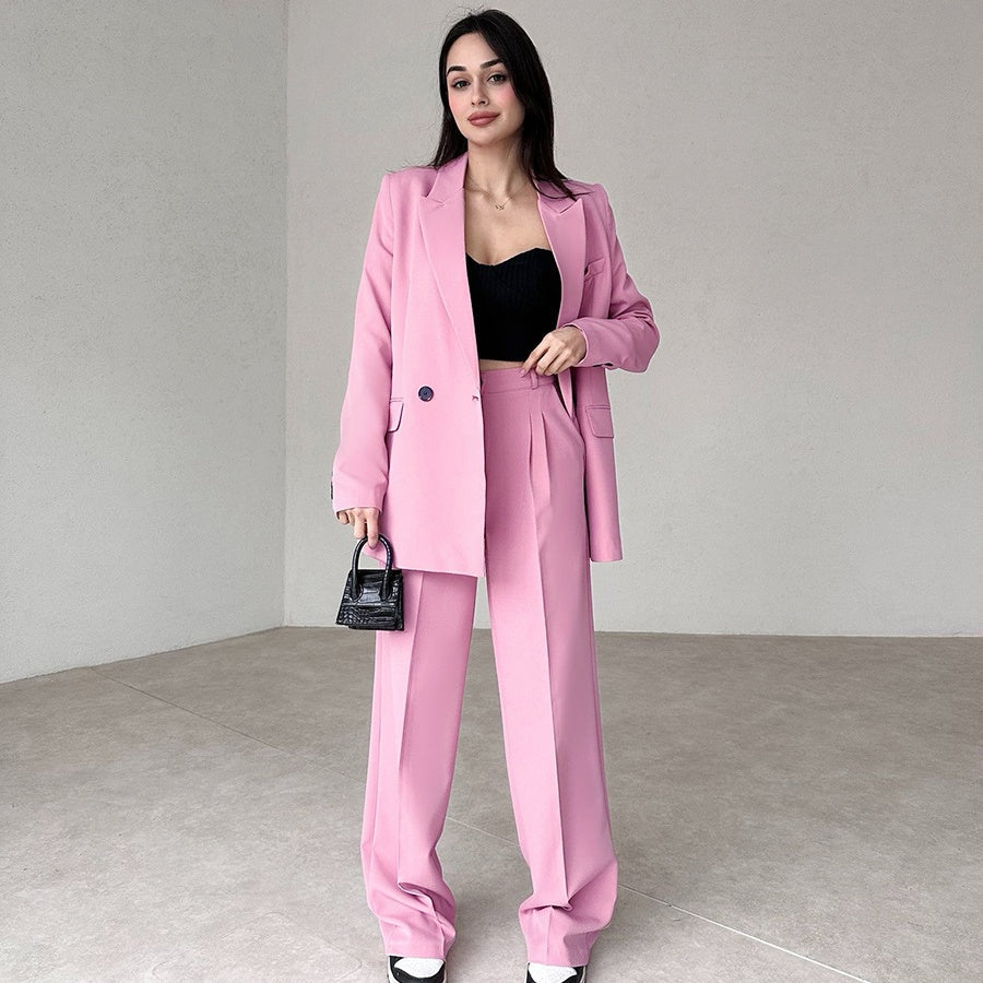 🔥HOT SALE 🔥Women's Long 2-Piece Blazer Suit Set