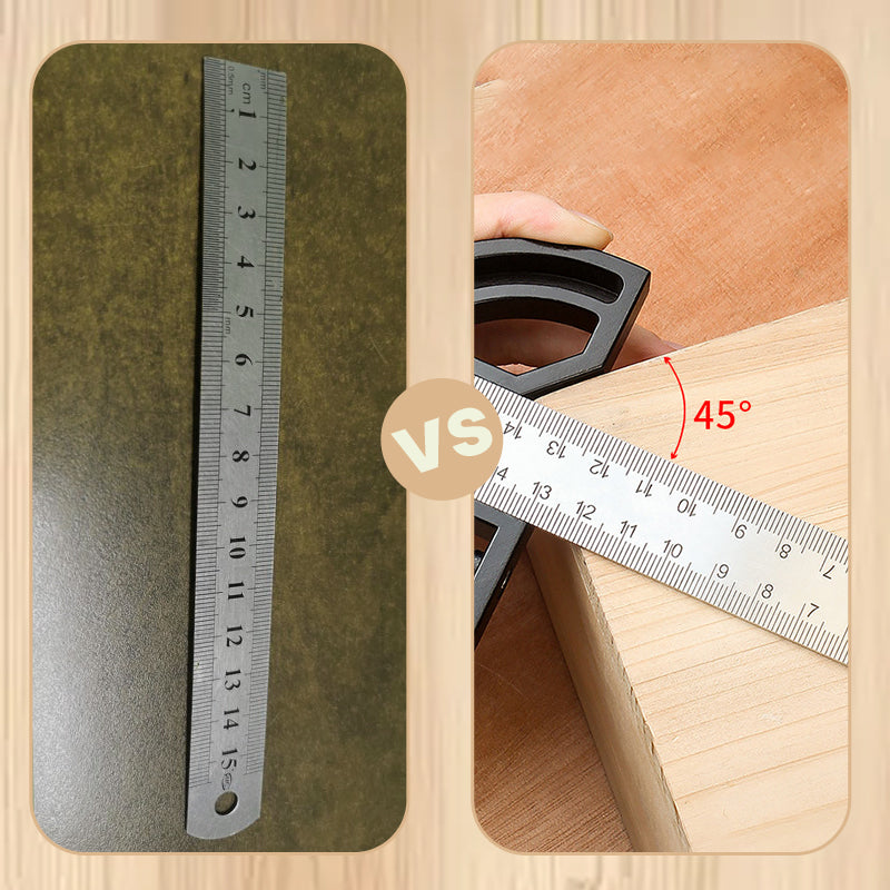 Protractor Angle Ruler with 0-180° Adjustable