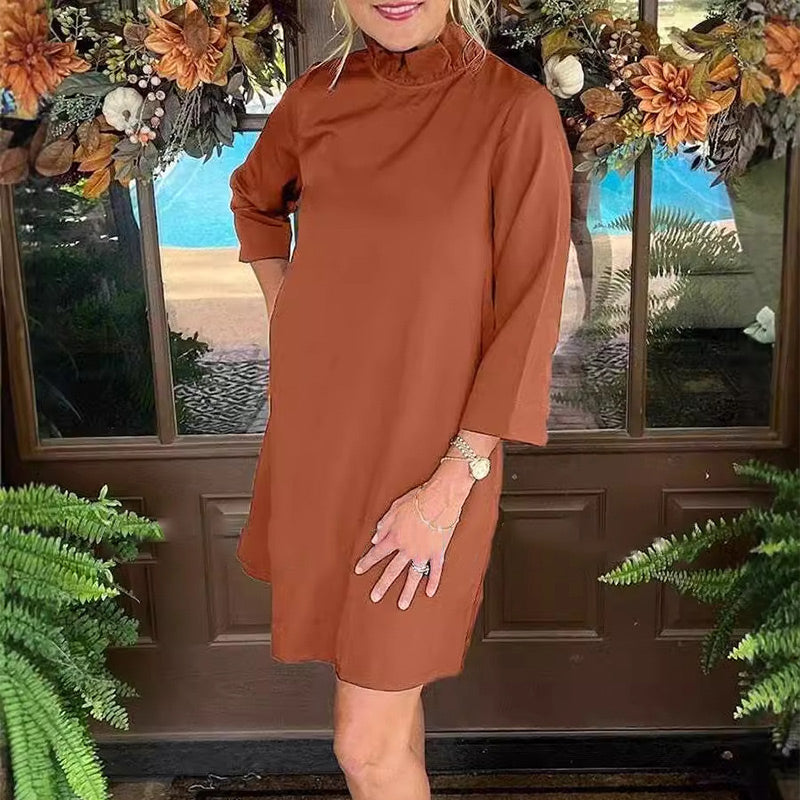 Women’s Back Bow Tie Mini Dress