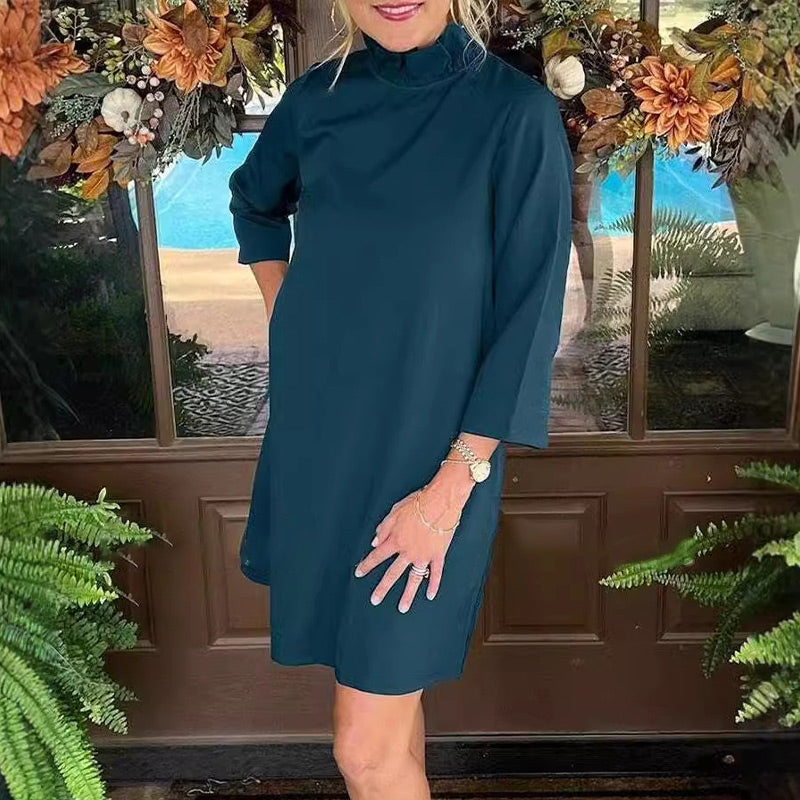 Women’s Back Bow Tie Mini Dress