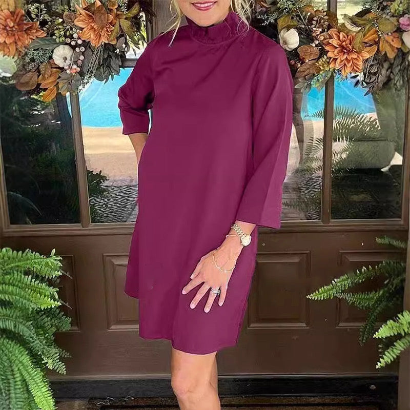 Women’s Back Bow Tie Mini Dress