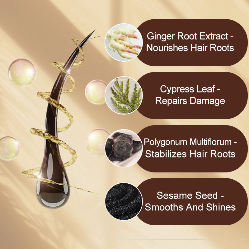 🎅Christmas Pre-Sale-50%OFF🎁Moisturizing Hair Dye Shampoo for Gray Hair