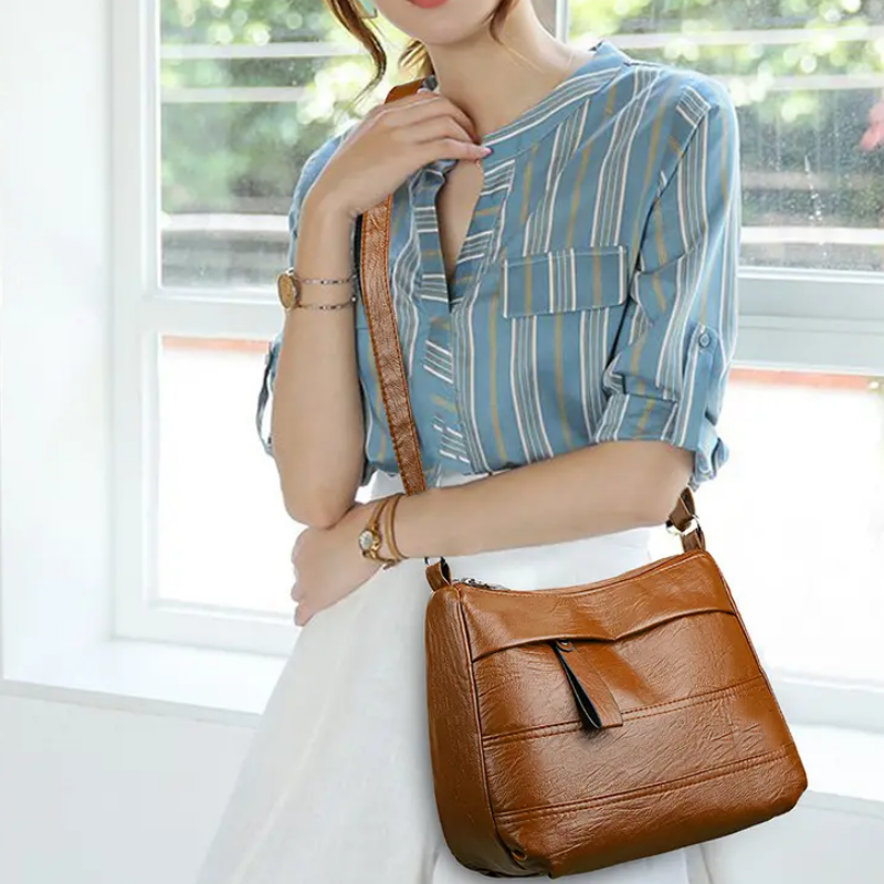 🎉New Hot Sales - 58% OFF🔥Retro Large-Capacity Multilayer Shoulder Bag