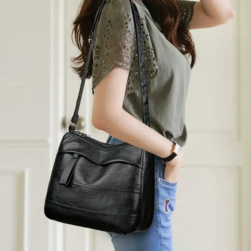 🎉New Hot Sales - 58% OFF🔥Retro Large-Capacity Multilayer Shoulder Bag