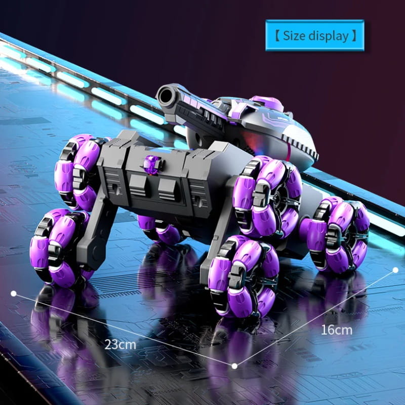 💥Remote Control Six-Wheel Tank - Transformable for Battle🏎️