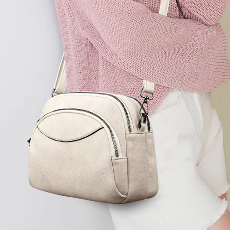 Women's Stylish Single-Shoulder Crossbody Round Bag