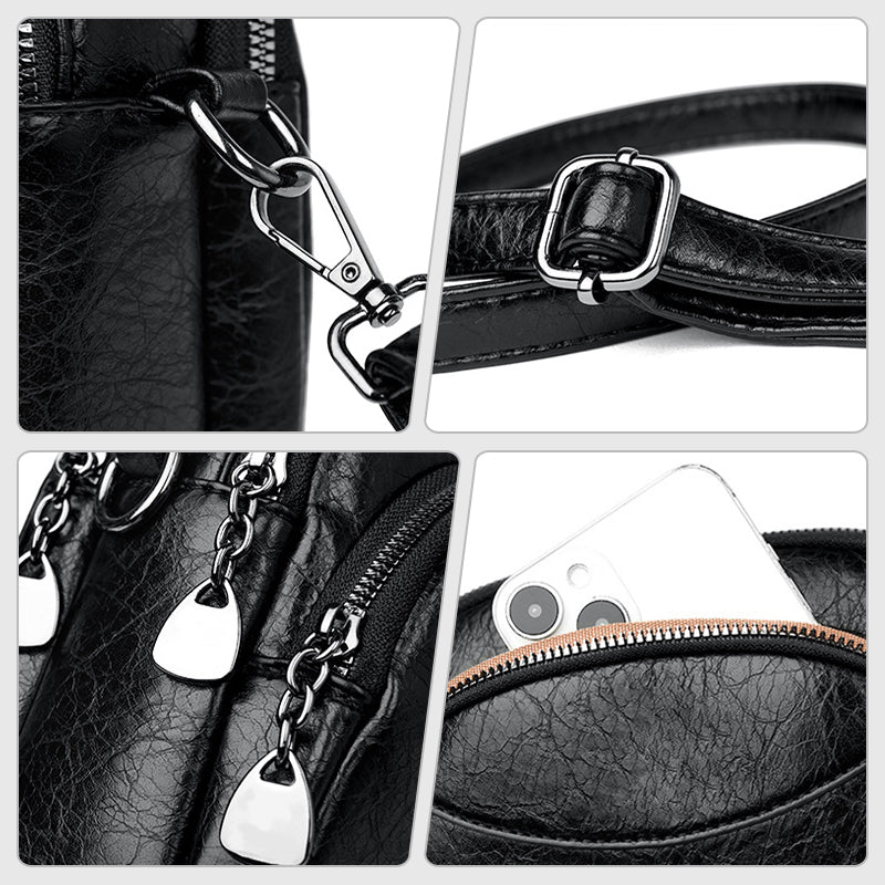 Women's Stylish Single-Shoulder Crossbody Round Bag
