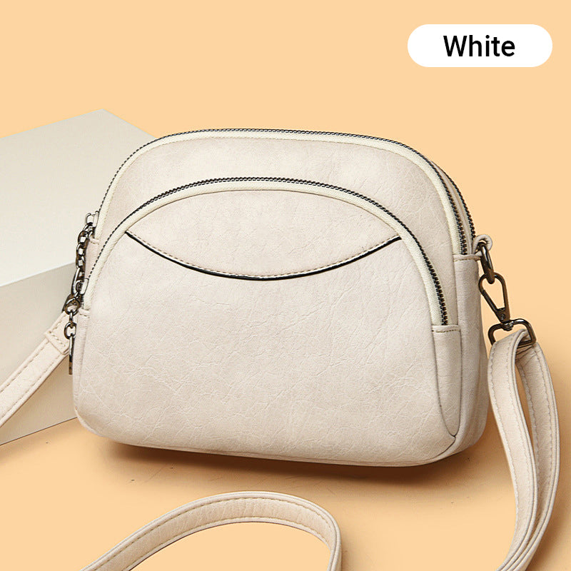 Women's Stylish Single-Shoulder Crossbody Round Bag