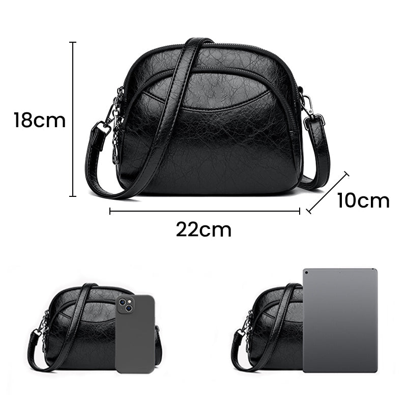 Women's Stylish Single-Shoulder Crossbody Round Bag