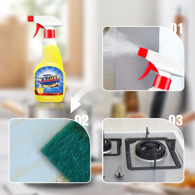Powerful Kitchen Oil & Grease Cleaning Spray