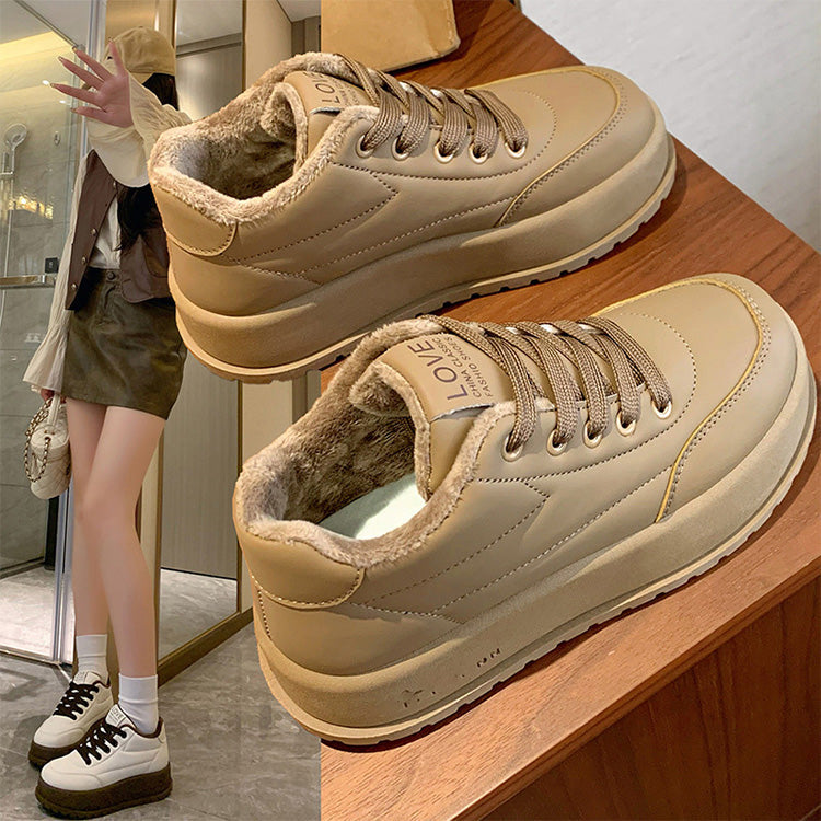 Women's Warm Casual Height-Increasing Shoes(50% OFF)