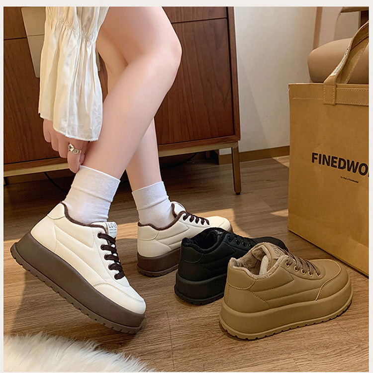 Women's Warm Casual Height-Increasing Shoes(50% OFF)