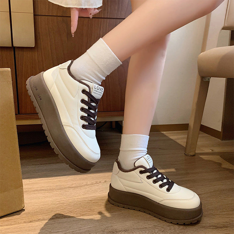 Women's Warm Casual Height-Increasing Shoes(50% OFF)
