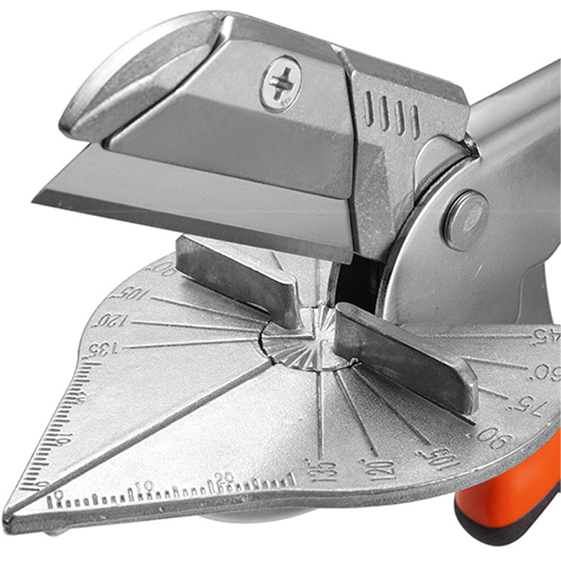 Adjustable Angle Sharp Cutting Scissors with Safety Lock