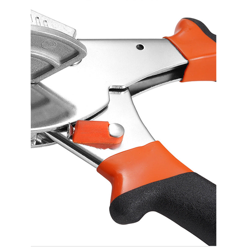 Adjustable Angle Sharp Cutting Scissors with Safety Lock