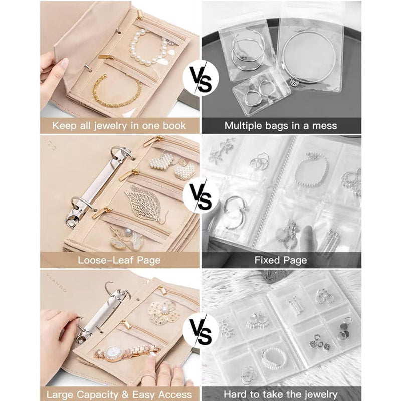 🔥New Hot Selling❤️🔥Elegant Portable Checkered Jewelry Storage Bag