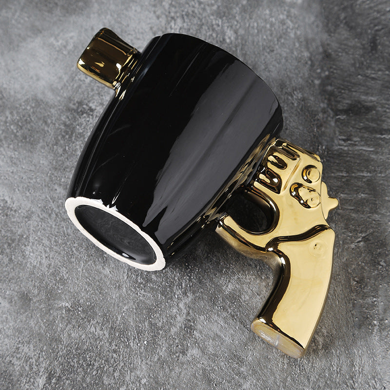 🎁Gift Idea Hot sale 49% OFF🔥Creative Novelty Coffee Mug with Revolver Handle