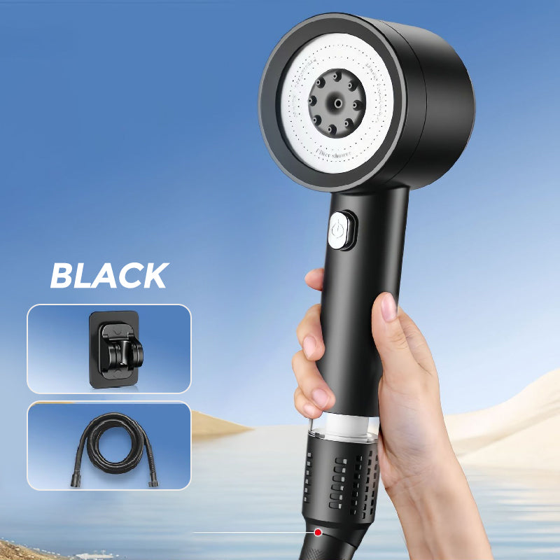 4-Mode High-Pressure Shower Head with Filter